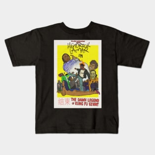 THE DAMN LEGEND OF KUNG FU KENNY Kids T-Shirt